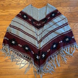 Oversized pancho